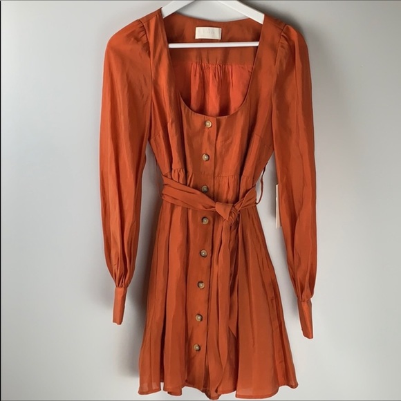 Capulet Dresses & Skirts - Capulet Kendra Button down mini dress in spice